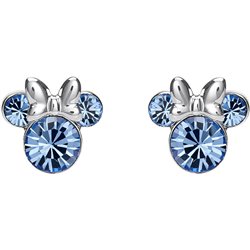 Pendientes Diciembre Minnie Disney plata