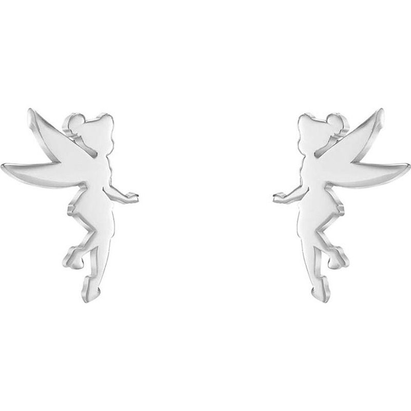 Pendientes Campanilla Disney plata