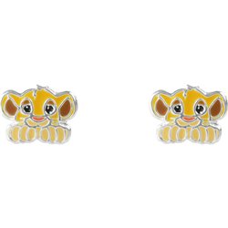 Pendientes Simba El Rey Leon Disney plata