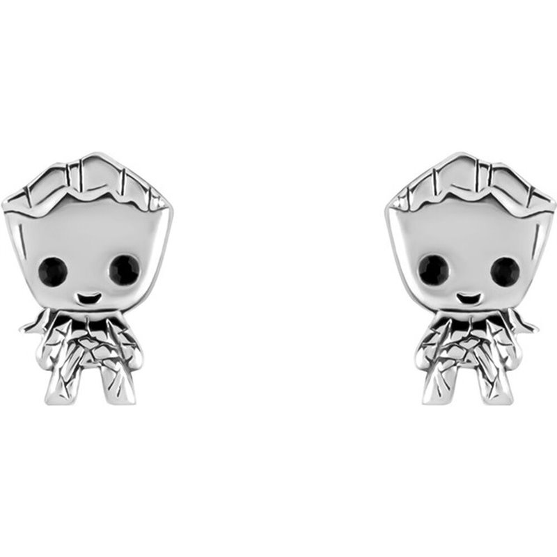 Pendientes Groot Guardianes de la Galaxia Marvel plata