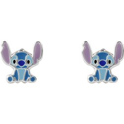 Pendientes Stitch Disney plata