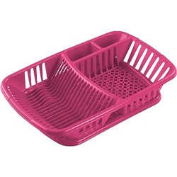 ESCURREPLATOS BALI CON BANDEJA 52 CM.