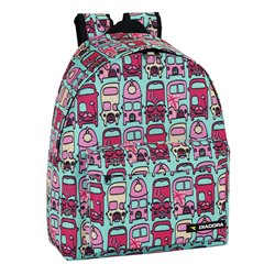 MOCHILA DIADORA ESTAMPADA COLOR TURQUESA