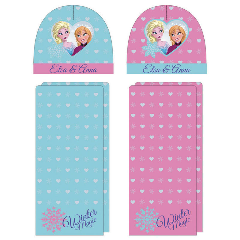 GORRO Y BUFANDA FROZEN