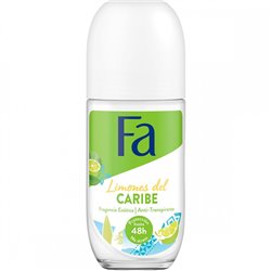 DESODORANTE FA LIMONES DEL CARIBE ROLL-ON 50ml