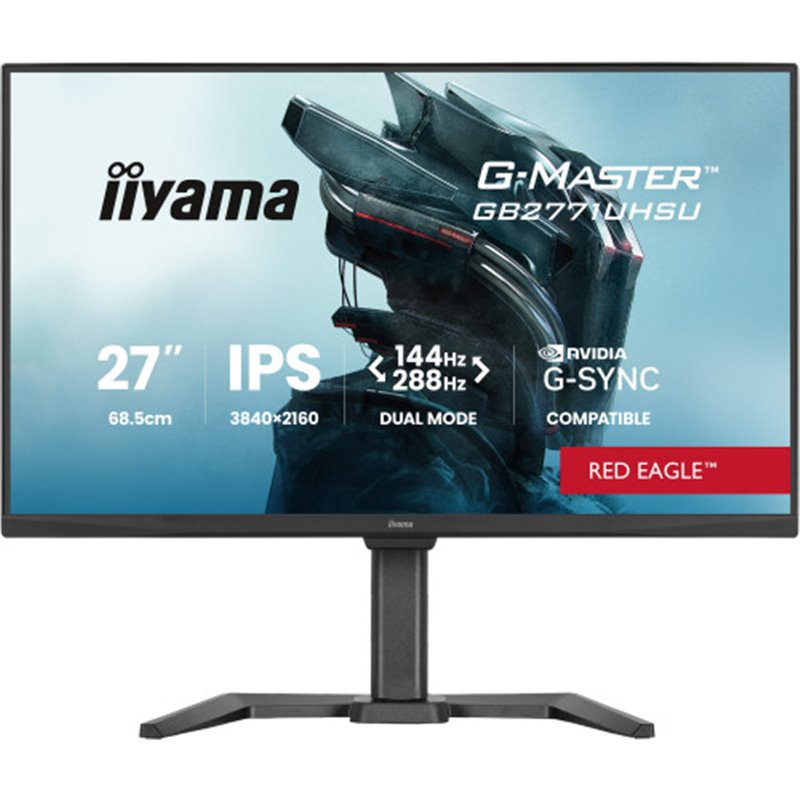 MONITOR IIYAMA GAMING PANTALLA PARA PC 68,6 CM (27") 3840 X 2160 PIXELES 4K UHD LED ALTA FRECUENCIA HDMI DISPLAYPORT