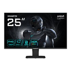 MONITOR GIGABYTE 25" GS25F2A,SS IPS,1920X1080(FHD),0.09PP,1000:1,1MS,240HZ,2HDMI+1DP,ALTAVOCES