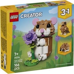 LEGO 3 EN 1 CREATOR - LINDO HAMSTER CON FLOR