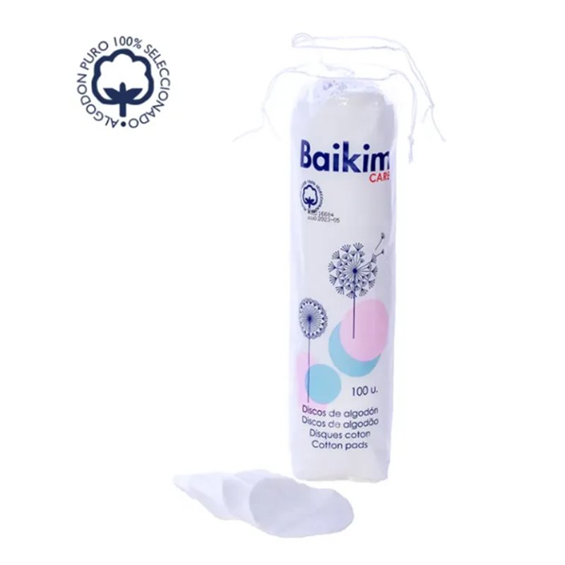 DISCIS DESMAQUILLANTES 100U.
