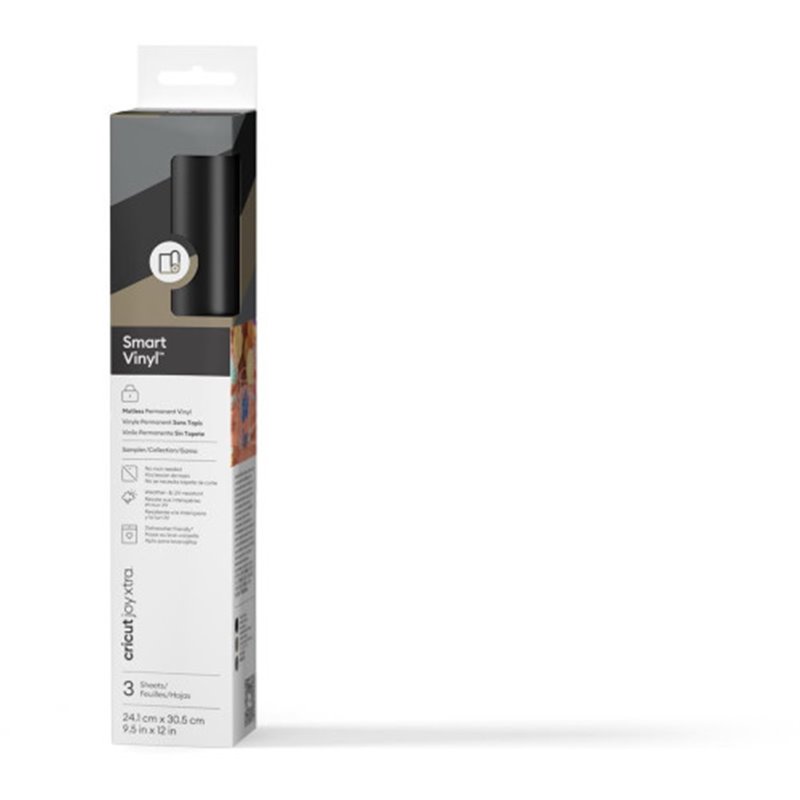 CRICUT SMART VINYL PERMANENT JOY XTRA 24,1X30,5CM - 3 SHEETS (CLASSICS SAMPLER)