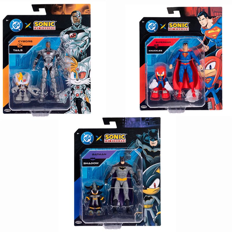 Blister 2 figuras Serie 1 Sonic the Hedgehog surtido