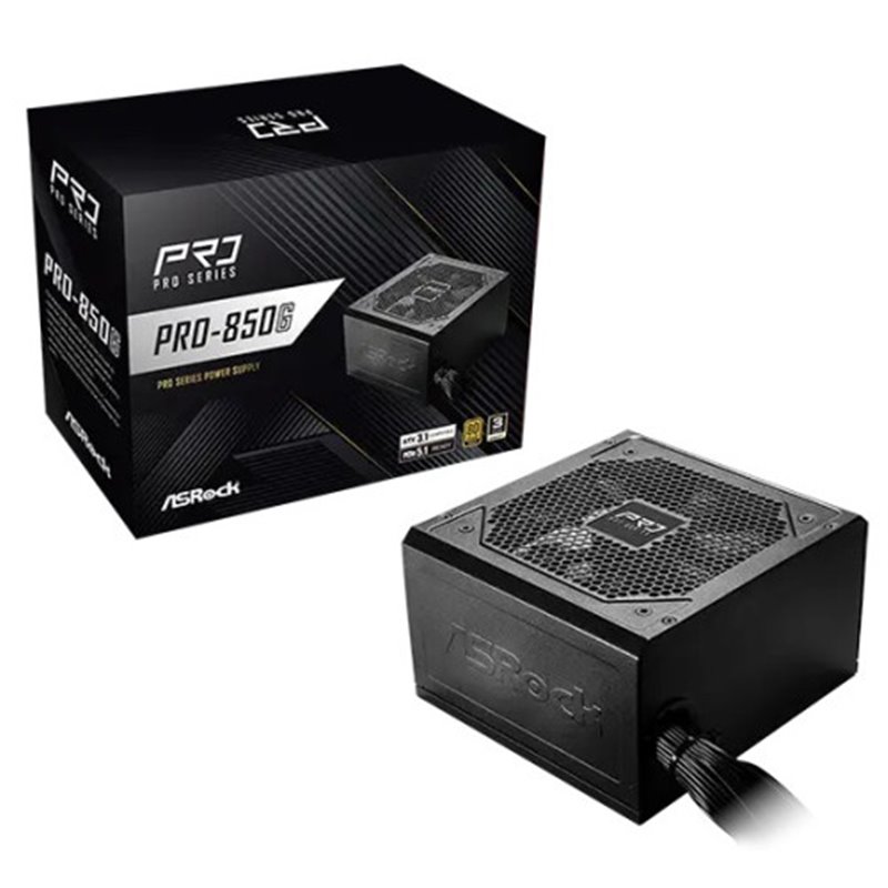 FUENTE ALIMENTACION ASROCK PRO-850B,PSU,850W,BRONZE