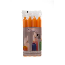 Velas Cilindrica, Pack 4 - 175x20 mm