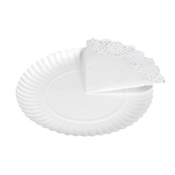 BANDEJA CARTON REDONDA + BLONDA