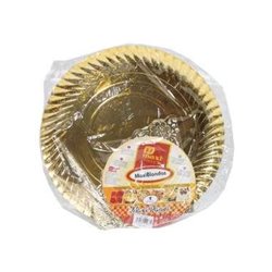 BANDEJA CARTON REDONDA + BLONDA