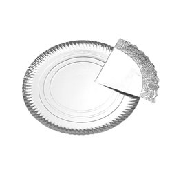 BANDEJA CARTON REDONDA + BLONDA