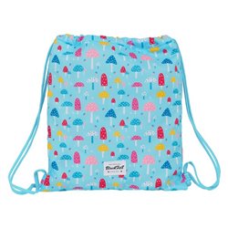 SACO PLANO RECICLABLE BLACKFIT8 MUSHROO