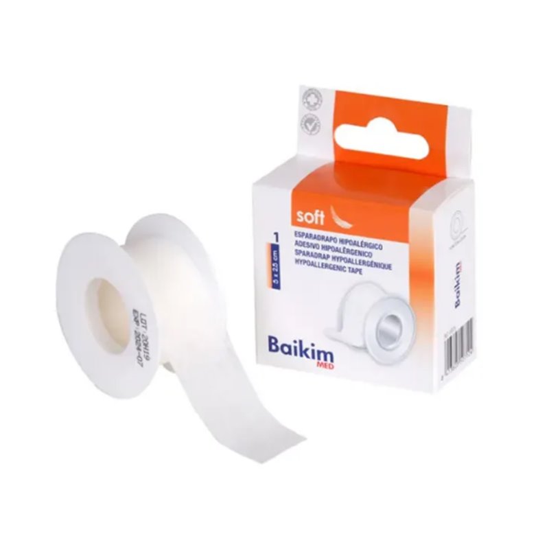 ESPARADRAPO PAPEL HIPOALERGENICO BLANCO 5x2.5cm
