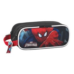 Spiderman - Portatodo doble, 21 x 8 x 6 cm