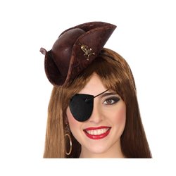 SOMBRERO PIRATA MARRON