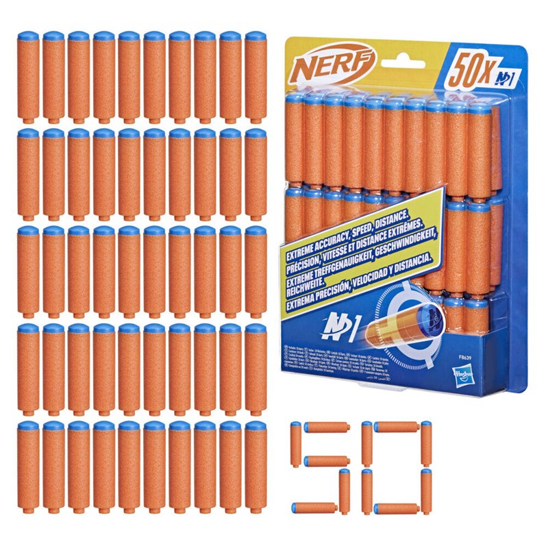 Dardo Nerf 50pzs