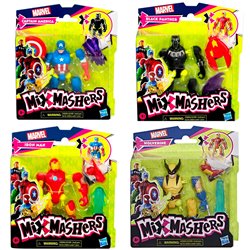 Figura Mixmashers Los Vengadores Avengers Marvel 12cm surtido