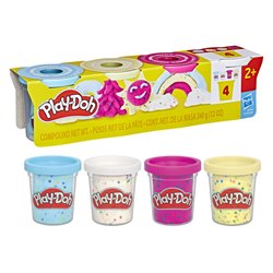 Set 4 botes plastilina Play-Doh