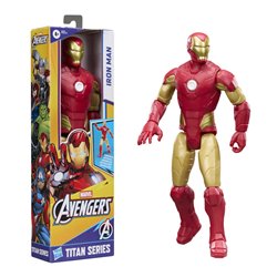Figura Iron Man Titan Series Los Vengadores Avengers Marvel 30cm
