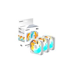VENTILADOR GIGABYTE PARA CAJA GP-GBT EZRVSFAN1203 ICE,3X120MM,BLANCO - PACK 3- (GP-GBT EZRVSFAN1203 ICE)