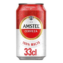 CERVEZA AMSTEL LATA 5%vol. 33cl
