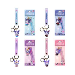 Llavero figura Kuromi Cute Outfit Hello Kitty and Friends 5cm surtido