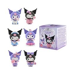 Figura sorpresa Kuromi Birthday Party Hello Kitty 5cm surtido