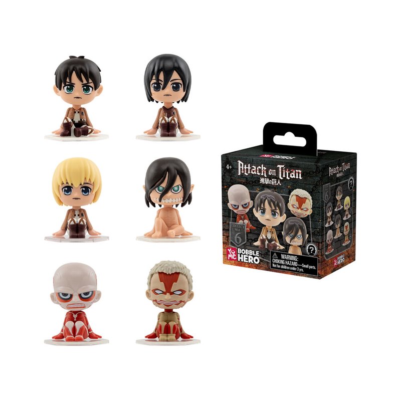 Figura sorpresa Attack On Titan 6,3cm surtido