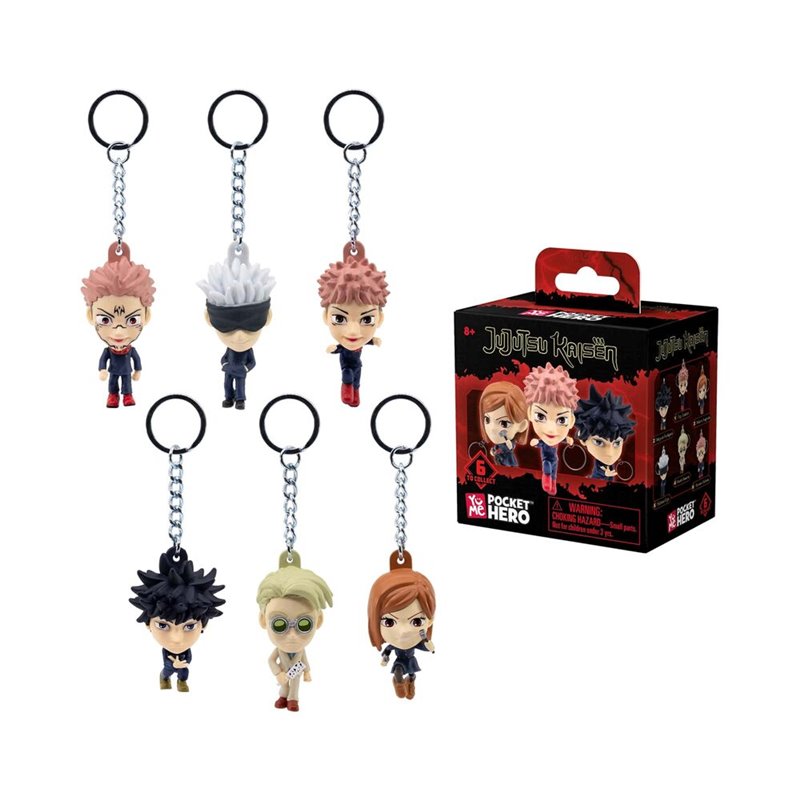 Llavero figura sorpresa Pocket Hero Jujutsu Kaisen 5,5cm surtido