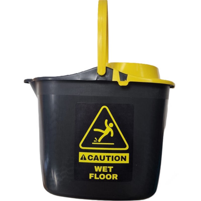 CUBO+ESCURRIDOR ASA PLASTICO OVALADO 15 LITROS MARIÑO CB005