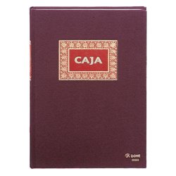 LIBRO DE CONTABILIDAD CAJA FOLIO NATURAL 100 HOJAS NUMERADAS DOHE 09909