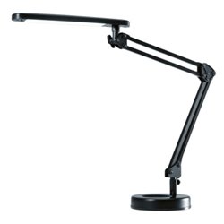 LÁMPARA LED4STARS SOBREMESA CON CABEZAL PIVOTABLE 150X565X280 MM NEGRO ARCHIVO 2000 5061B NE