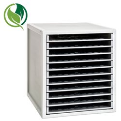 MÓDULO ARCHISYSTEM DE 11 BANDEJAS 356X316X362 MM GRIS ARCHIVO 2000 8211B GS