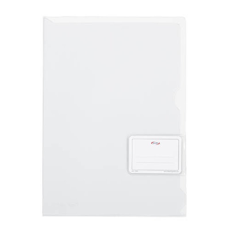 DOSSIERS CON TARJETERO EXTRA PVC EN TRANSPARENTE PARDO 315000