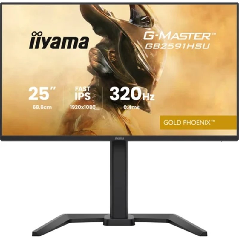 MONITOR IIYAMA GAMING PANTALLA PARA PC 62,2 CM (24,5") 1920 X 1080 PIXELES FULL HD LED ALTA FRECUENCIA HDMI DISPLAYPORT