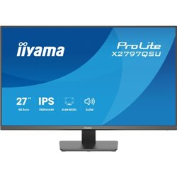 MONITOR IIYAMA PANTALLA PARA PC 68,6 CM (27") 2560 X 1440 PIXELES QUAD HD LED PANEL IPS HDMI DISPLAYPORT USB