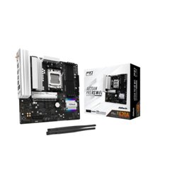PLACA ASROCK A620AM PRO RS WIFI,AMD,AM5,A620A,4DDR5,256GB,HDMI+DP,2SATA6+2M.2,7USB3.2,2.5GBLAN+WIFI6E+BT5.2,MATX