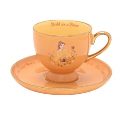 Taza te y platillo Bella Princesas Disney