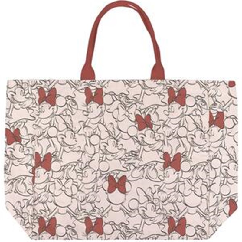 BOLSO ASAS ALGODÓN MINNIE BEIGE