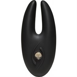 BODY BLING -VIBRADOR PUNTO G CON JOYAS - NEGRO