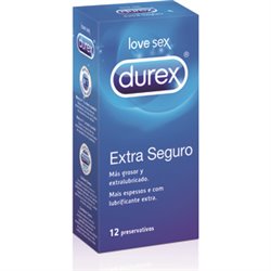 DUREX EXTRA SEGURO 12 UDS