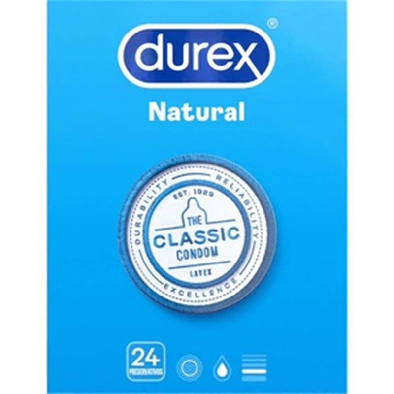 DUREX NATURAL 24 UDS