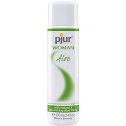 PJUR WOMAN LUBRICANTE ALOE BASE DE AGUA 100ML