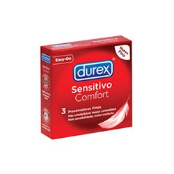 DUREX SENSITIVO SUAVE 3 UDS