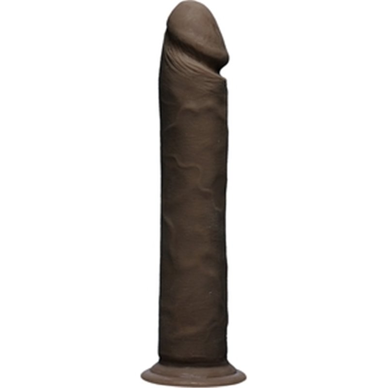 THE D - PENE REALISTICO - 25,40 CM ULTRASKYN - CHOCOLATE